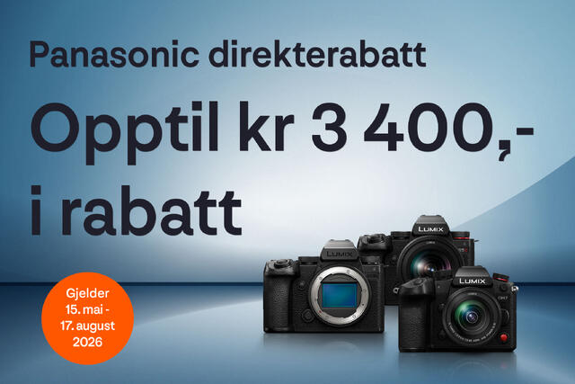 Panasonic direkterabatt